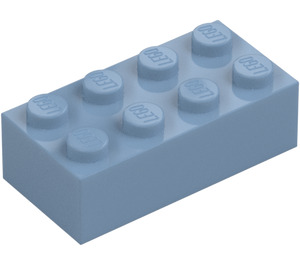 LEGO Piaskowy Niebieski Cegła 2 x 4 (3001 / 72841)