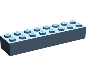 LEGO Sand Blue Brick 2 x 8 (3007 / 93888)