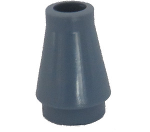 LEGO Sand Blue Cone 1 x 1 without Top Groove (4589 / 6188)