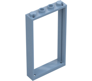 LEGO Sand Blue Door Frame 1 x 4 x 6 (Single Sided) (40289 / 60596)