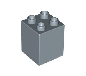 LEGO Bleu sable Duplo Brique 2 x 2 x 2 (31110)