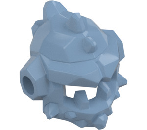 LEGO Sand Blue Helmet with Spikes and Side Holes (22425)