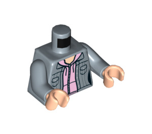 LEGO Sandblau Hermione Granger Minifig Torso (973 / 76382)