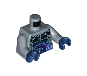 LEGO Zandblauw Minifiguur Torso (973 / 76382)