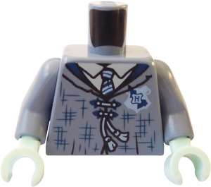 LEGO Sandblå Moaning Myrtle Minifig Torso (973)