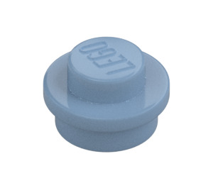 LEGO Sand Blue Plate 1 x 1 Round (6141 / 30057)