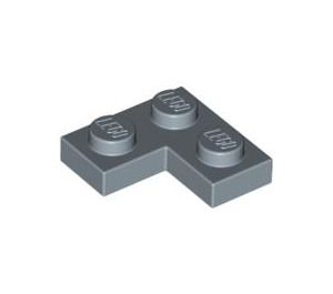 LEGO Sand Blue Plate 2 x 2 Corner (2420)