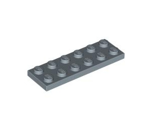 LEGO Zandblauw Plaat 2 x 6 (3795)