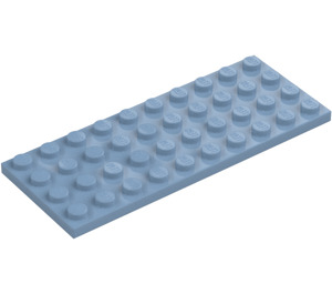 LEGO Zandblauw Plaat 4 x 10 (3030)