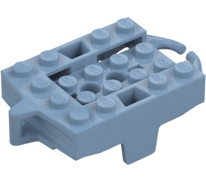 LEGO Sand Blue Rollercoaster Chassis (26021)