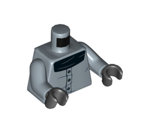LEGO Sand Blue Screenslaver Minifig Torso (973 / 76382)