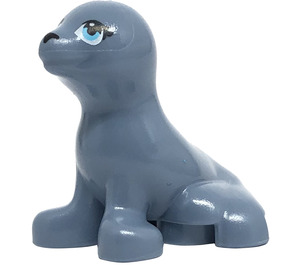 LEGO Sand Blue Seal with Blue Eyes (17437 / 32906)