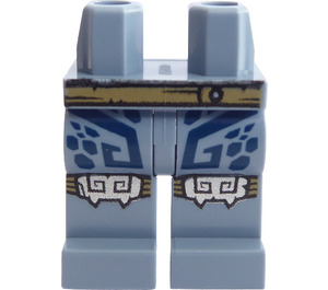 LEGO Zandblauw Serpentine Poten (3815 / 74347)