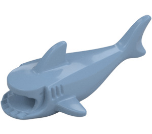 LEGO Sand Blue Shark Body with Gills (14518)