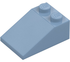 LEGO Zandblauw Helling 2 x 3 (25°) met ruw oppervlak (3298)