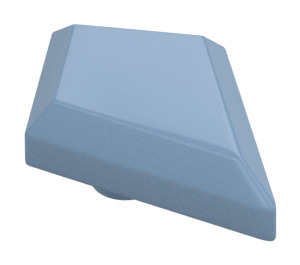 LEGO Sand Blue Tile 1 x 2 Diamond (35649)