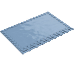 LEGO Blu sabbiato Piastrella 10 x 16 con Bottoncini su Edges (69934)