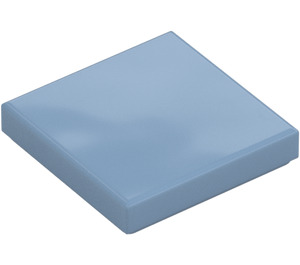 LEGO Sand Blue Tile 2 x 2 with Groove (3068 / 88409)