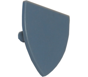 LEGO Sand Blue Triangular Shield (Short) (3846)