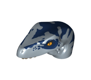 LEGO Sand Blue Velociraptor Head (68172)