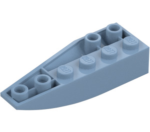 LEGO Sand Blue Wedge 2 x 6 Double Inverted Right (41764)