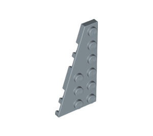 LEGO Sand Blue Wedge Plate 3 x 6 Wing Left (54384)