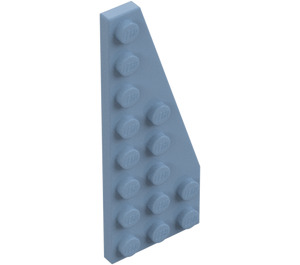 LEGO Sand Blue Wedge Plate 3 x 8 Wing Right (50304)