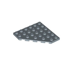 LEGO Sandblau Keil Platte 6 x 6 Ecke (6106)