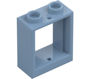 LEGO Sand Blue Window Frame 1 x 2 x 2 (60592 / 79128)