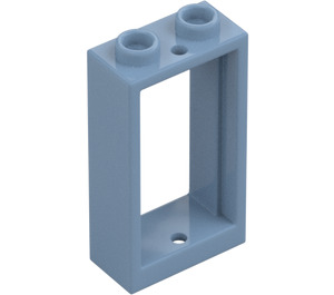 LEGO Bleu Sable Cadre de fenêtre 1 x 2 x 3 sans Sill (3662 / 60593)