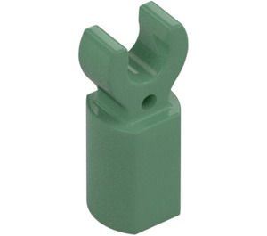 LEGO Verde sabbiato Barra Supporto con Clip (11090 / 44873)