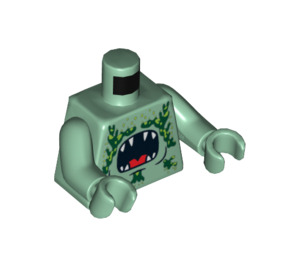 LEGO Vert sable Barracuda Guardian Torse (76382 / 88585)