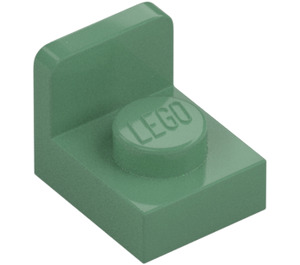 LEGO Vert Sable Support 1 x 1 avec 1 x 1 assiette En haut (36840)