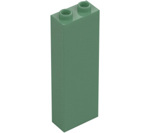 LEGO Sand Green Brick 1 x 2 x 5 (2454 / 35274)