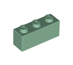LEGO Sand Green Brick 1 x 3 (3622 / 45505)