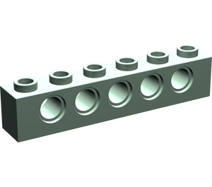 LEGO Zandgroen Steen 1 x 6 met Gaten (3894)