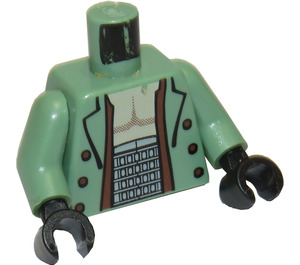 LEGO Sand Green Doc Ock Torso (973)