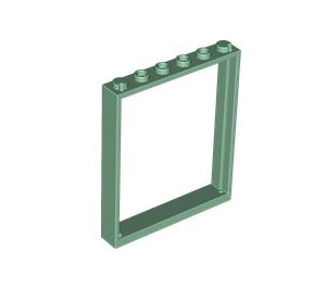 LEGO Sand Green Frame 1 x 6 x 6 (42205)