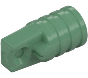 LEGO Sand Green Hinge Arm Locking with Single Finger and Axlehole (30552 / 53923)