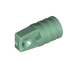 LEGO Sand Green Hinge Arm Locking with Single Finger and Axlehole (30552 / 53923)