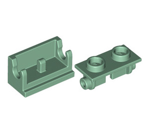 LEGO Sand Green Hinge Brick 1 x 2 Assembly