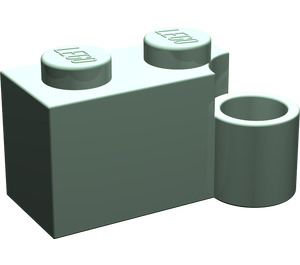 LEGO Vert sable Charnière Brique 1 x 4 Base (3831)
