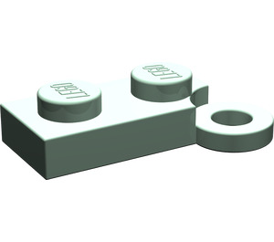 LEGO Sand Green Hinge Plate 1 x 4 Base (2429)