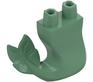 LEGO Sand Green Mermaid Tail (76125)