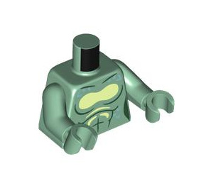 LEGO Zandgroen Merperson Minifiguur Torso (973 / 76382)