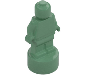 LEGO Pískově zelená Minifigurka Statuette (53017 / 90398)