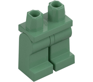 LEGO Sand Green Minifigure Hips and Legs (73200 / 88584)