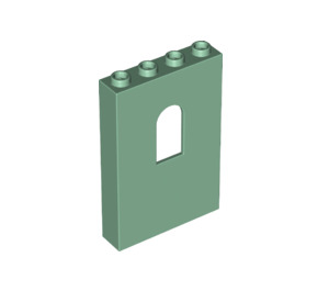 LEGO Sand Green Panel 1 x 4 x 5 with Window (60808)