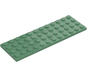 LEGO Verde arena Placa 4 x 12 (3029)