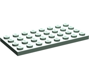 LEGO Sand Green Plate 4 x 8 (3035)